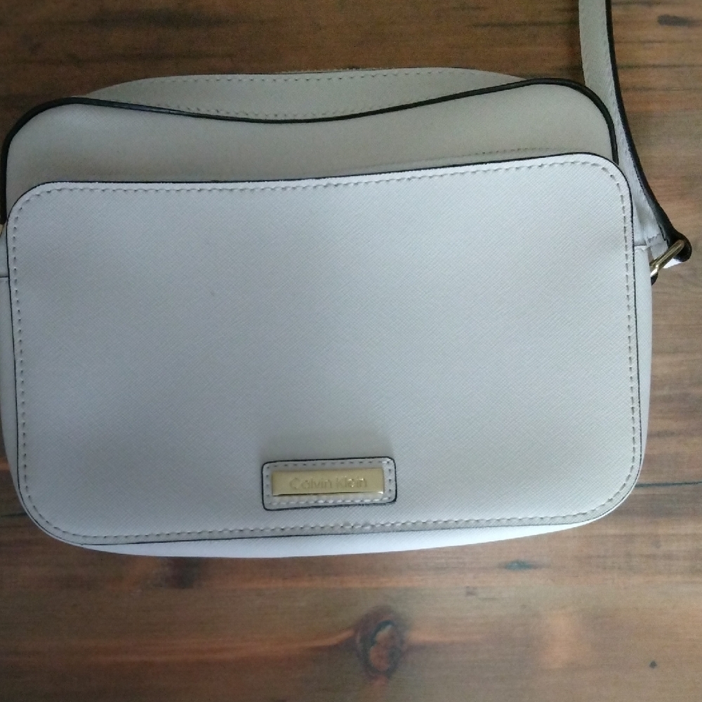 Calvin Klein White Crossbody Bag
